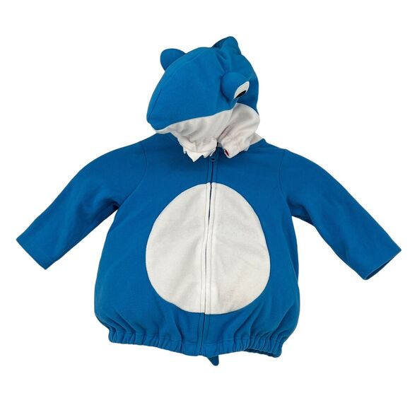 Carter’s Halloween Costume‎ Blue Shark One-Piece 12month - Picture 3 of 9